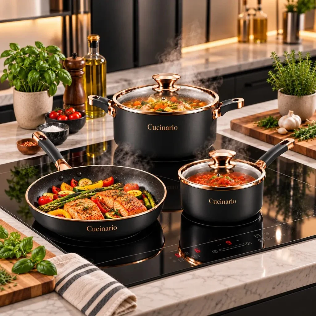 Cucinario™ na indukciji — stalna toplina za tanjure u restoranskom stilu kod kuće
